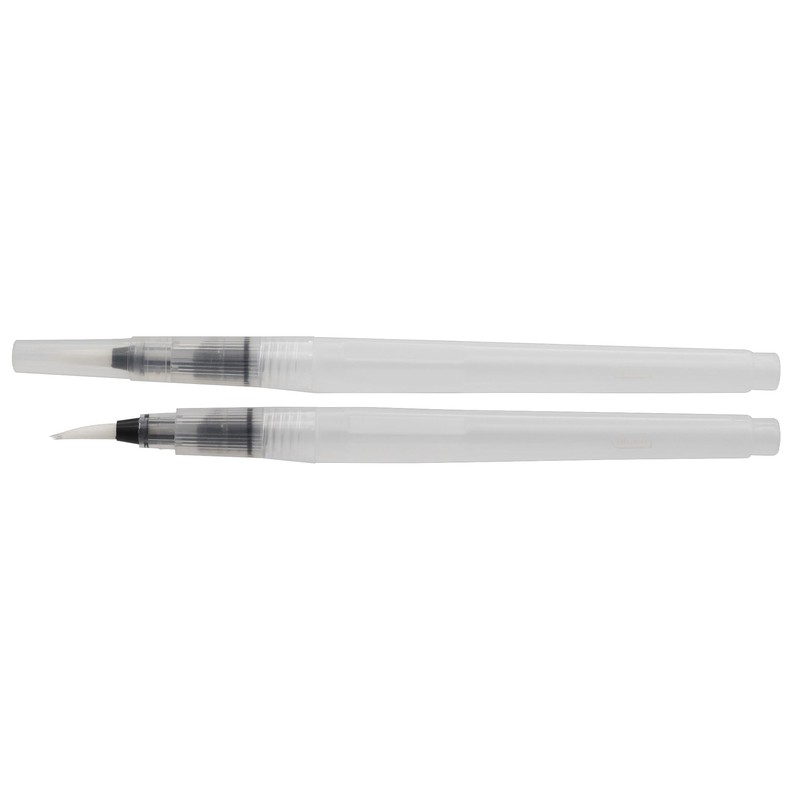 Idena 20158 Watercolour Pens with Double Tip, 12 Water-soluble Felt