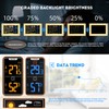 LCD Weather Forecast Station with RCC Receiving Function Wireless Thermometer