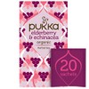 Echinacea Organic Elderberry Infusions – 20 Pukka Sachets