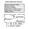 Thermostat Set Regulation 0-200ºC Fryer