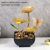 Tabletop Fountain Small Circulating Water Ornaments Indoor Waterfall for Office