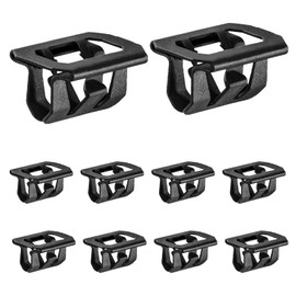 Anyhut 10 PCS Bumper Grille Retainer Clips, Replacement for GM 15078238 700-053, Front Grille Clips Compatible with Chevy Silverado Colorado GMC Hummer Buick