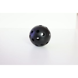 HOLZundEISEN Golf Balls Crossgolf (Black) Training Balls with Holes Pack of 12 43.00