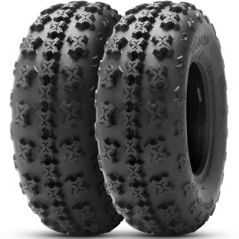 HALBERD Set 2 4PLY 21x7x10 ATV Tires Sport Quad 21x7-10 Heavy Duty All Terrain UTV Tyre