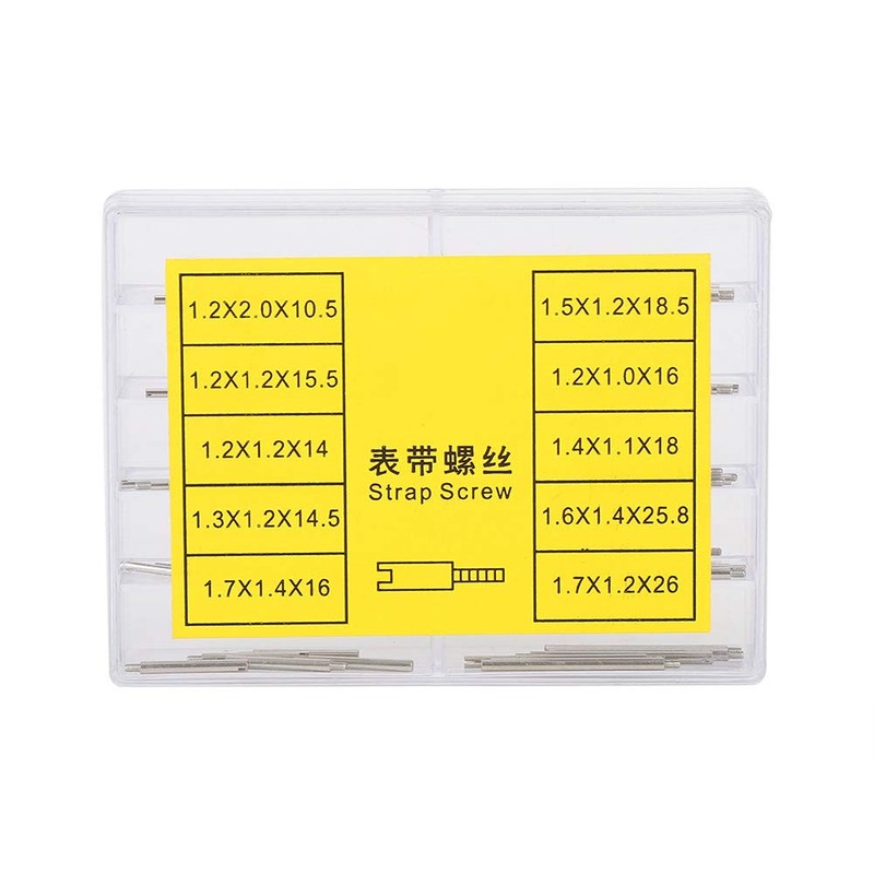 Watch Band Link Pins Replacement Kit, Metal 10 Sizes Watch