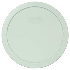 Pyrex 7402-PC Muddy Aqua Round Plastic Food Storage Replacement Lid, Made in USA