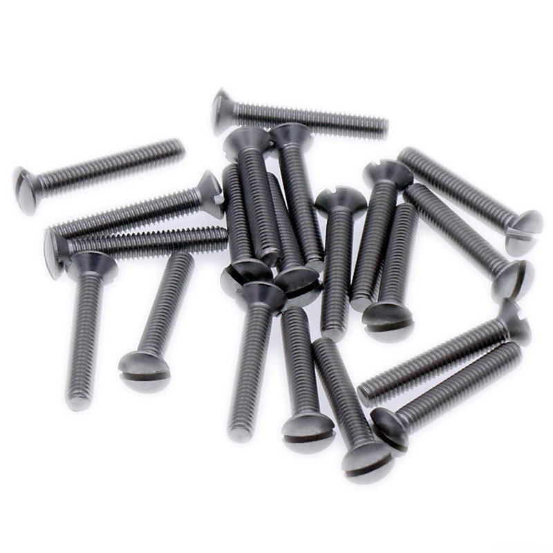 M3 (3mm x 30mm) Slot Raised Countersunk Machine Screw (Bolt)