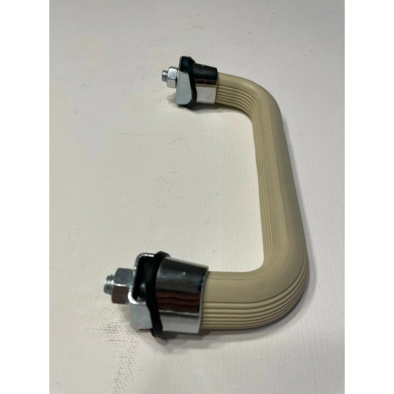 OK Parts VW Bug Beetle Ivory Dashboard Handle Grab Chrome