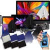 Clean Screen Wizard Microfiber Lens and Screens Cleaning Cloths and