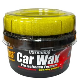 UCS It Just Works! Ultra Gloss Carnauba Car Wax Pre-Softened Formula 10 oz Carnauba Wax Car Polish for Car Detailing to Shine & Protect – Car Scratch Remover w/Micro Polishing Agents