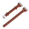 LABRIMP 1pc Leather Replacement Watch Band Compatible Tapered Genuine Cowhide