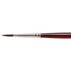 Pro Arte : Acrylix Round Synthetic Acrylic / Oil Brush Series 202 Short handled Size 4