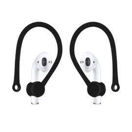 Ear Hooks for AirPods Pro,AirPods 3,2,1.Anti-Slip,Comfortable Fit,Ergonomic and Durable,Perfect for Exercising (Black)