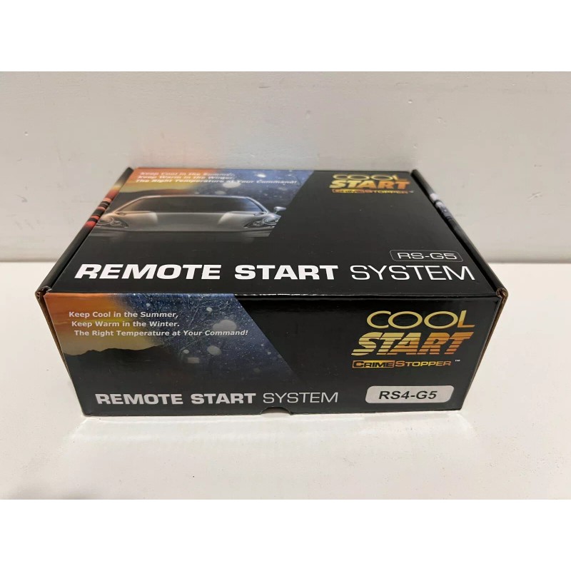 Crimestopper Cool Start RS4-G5 1-Way Remote Start System w/ Keyless