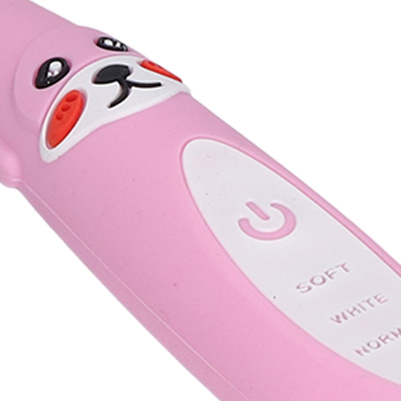 Kids Electric Toothbrush Sonic Smart Timer Cartoon Shape Soft IPX7
