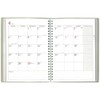 Museum 2026 A5 Weekly Desk Planner, Monday, Gold No. 500