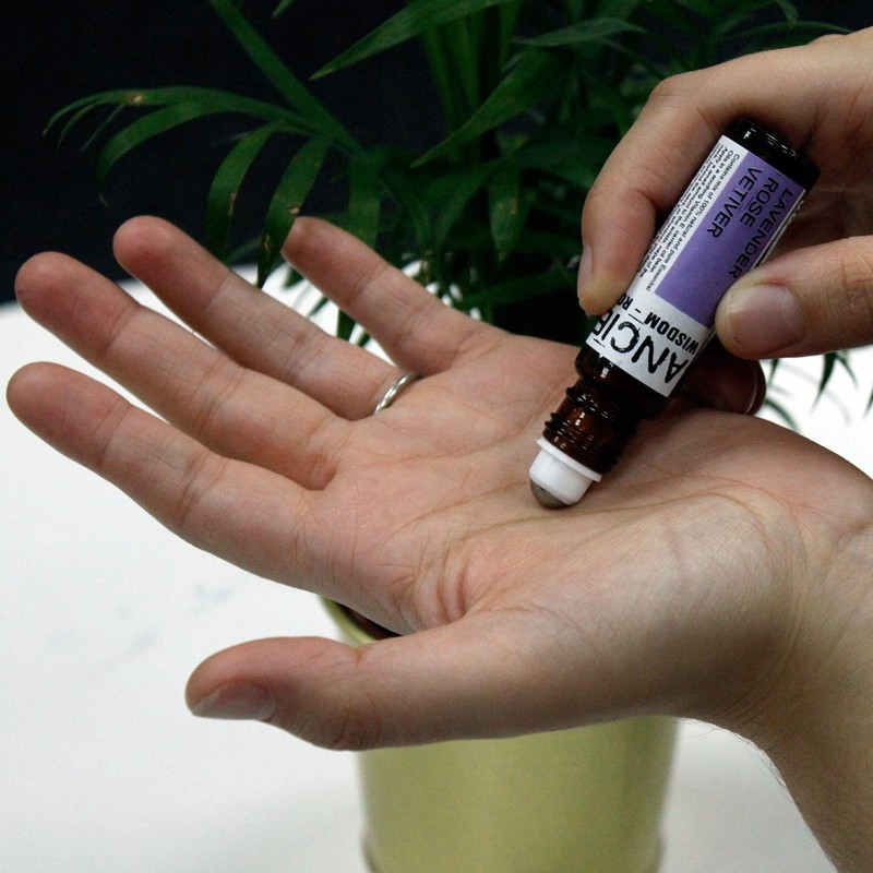 Roll-On Essential Oil Blend 10ml (Lavender, Rose & Vetiver)