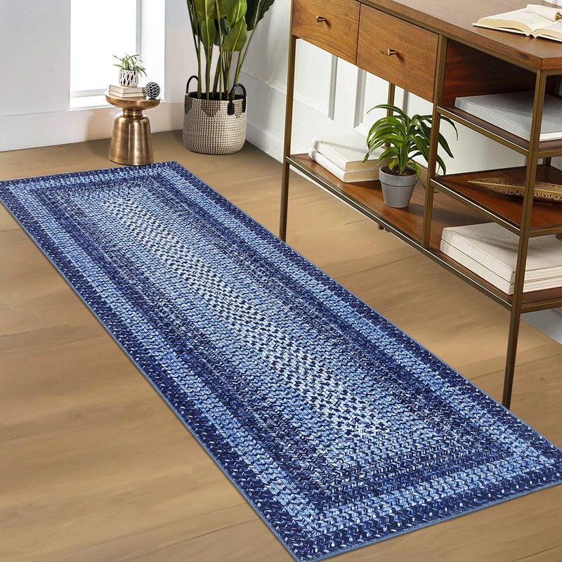 RUGSREAL Runner Rug 2x8 Machine Washable Hallway Runner Rug Entryway