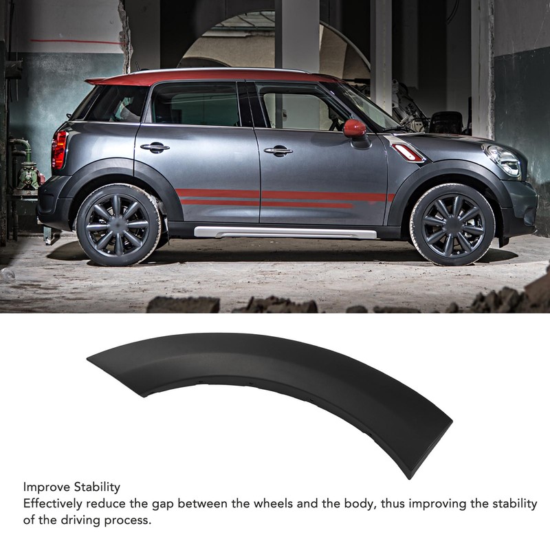 Rear Wheel Arch Trim Stylish Improve Stability Wheel Eyebrow Molding