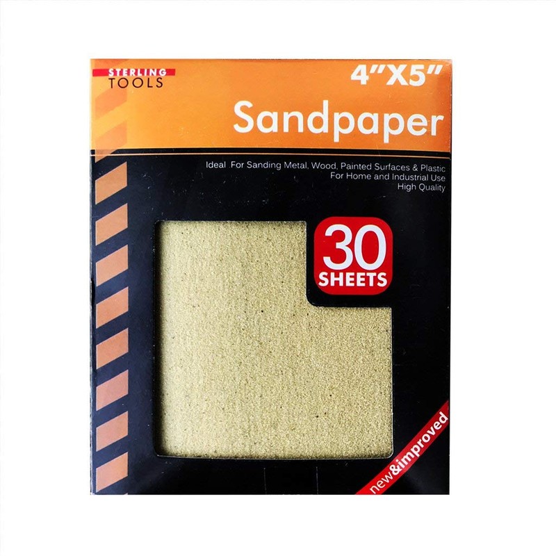 Sterling Tools Sandpaper Value Packs, 60, 100 & 150 Grit