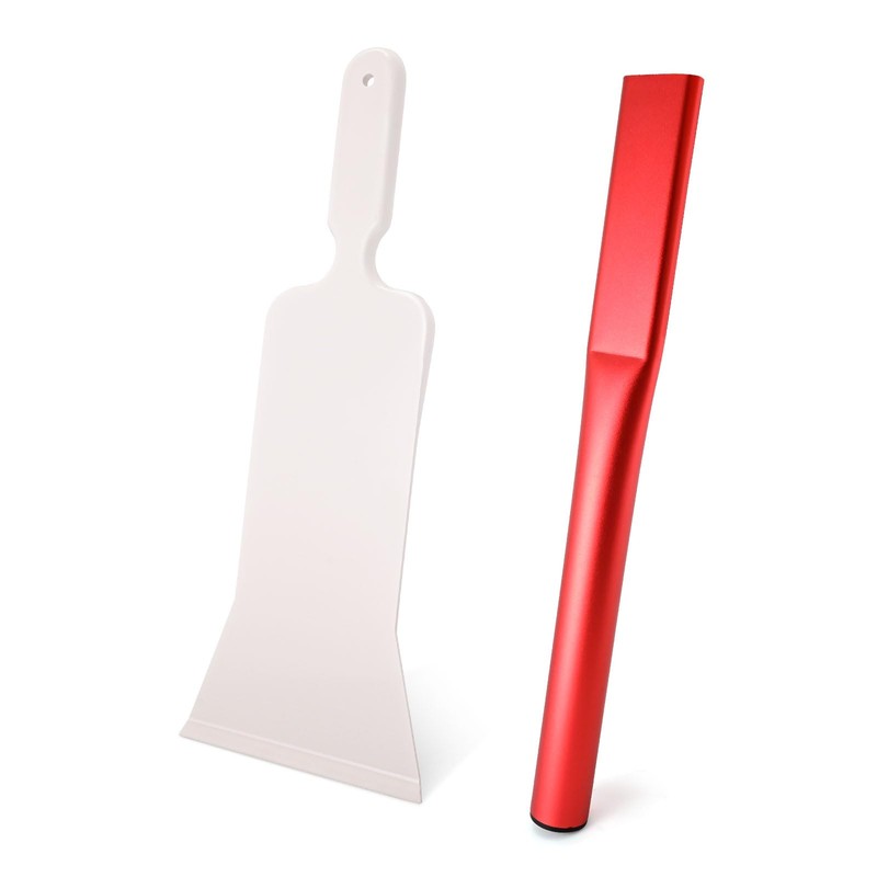 NEWISHTOOL Extended Long Handle Bulldozer Squeegee Window Tint Squeegee with