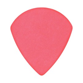 Exotic Plectrums Delrin Red Guitar Or Bass Pick - 1.2 mm Extra Heavy Gauge - Jazz XL Shape - 1 Pack
