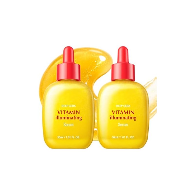 2PCS Sérum Nocturno Reafirmante con Bakuchiol, Niacinamida y Pantenol