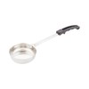 Restaurantware Solid Spoodle, Stainless Steel, Black Handle, 6 oz