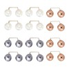 Safety Pins Clothes Pearl Modesty Small Cinch Clip Waist, 12Pcs