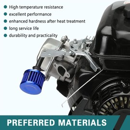 12mm Air Filter Intake Filter Breather, Valve Cover Breather, Mini Universal Motor Cone Cold Clean Air Intake Filter Turbo Vent Breather, Vehicle Engine Air Filters Suitable for Cars Motorcycles