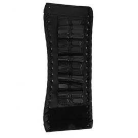 QANYEGN Scissors Bag, Wristband Scissor Pouch, PU Leather Scissors Storage Bag with Adjustable Hook Loops for Home Salon Barber