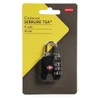 Cogex 80744 Code TSA Padlock 35 mm, Black