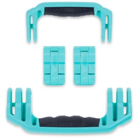 Teal handles and latches set for the Pelican 1510 and 1560 sized cases.