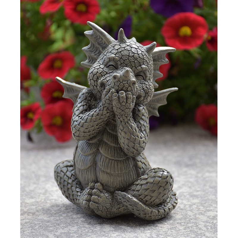 Garden Dragon Laughs in the Mitts Small - Lucky Dragon