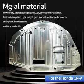 runfider 74112-TLA-A01 74112TLAA01 1 pcs Al-mg Alloy Lower Engine Cover Lid Compatible with Honda CR-V CRV EX EX-L 2017 2018 2019 2020 Splash Guard Shield 2017-2022 Under Car Board