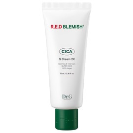 Dr. G Red Blemish Cica S Cream 2X, 70ml, 1 piece / 닥터지 레드 블레미쉬 시카 S 크림 2X, 70ml, 1개