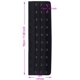 DoHope ロングライン ブラバック コルセット エクステンダー ビスチェ用 シェイプウェア ウエストニッパー US サイズ: Large