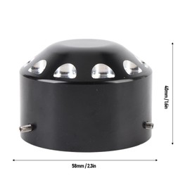 Axle Nut Cover, Aluminum Wearproof Wheel Axle Nut Cap Replacement for 2015-2024, Fits S, SL, SLR, R, SL LE, SLR LE, Specially Designed to Your Axle Nuts