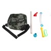 banapoy Fertilizer Applicator, Handheld Broadcast Spreader Lawn Seeds Spreader, Portable