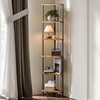 IRCPEN 6 Tier Corner Shelf, 66.5'' Tall Standing Shelf, Narrow