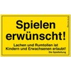 Corvus A 600 036 Schild spieln erwünscht