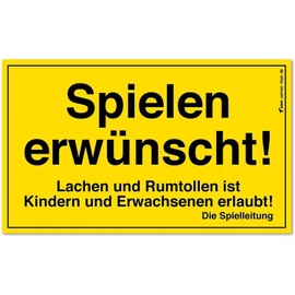 Corvus A 600 036 Schild spieln erwünscht