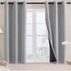 Total Blackout Curtains 2 Panels - Completely Blackout Window Drapes