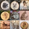 Wood Burning Kit 60W 110V Pyrography Pen Set Adjustable Temperature