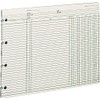 Wilson Jones Ledger Paper, Balance Ledger, 9-1/4" x 11-7/8", Green,