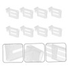 TEHAUX 8Pcs Refrigerator Dividers Transparent Separators for Fridge Side Door