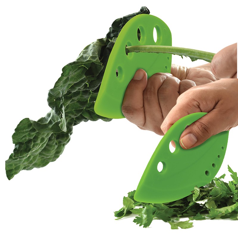 Norpro Multi Blade Herb Scissors with Blade Cleaner, 8-inch, Green