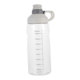 KOMBIUDA Large Capacity Sports Water Jug with Scale Outdoor Drinking Bottle for Hydration for Gym Hiking and Fitness Leakproof Design for Sports Enthusiasts