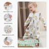 MICHLEY Baby Sleeping Sack with Legs Cotton Long Sleeve Toddler