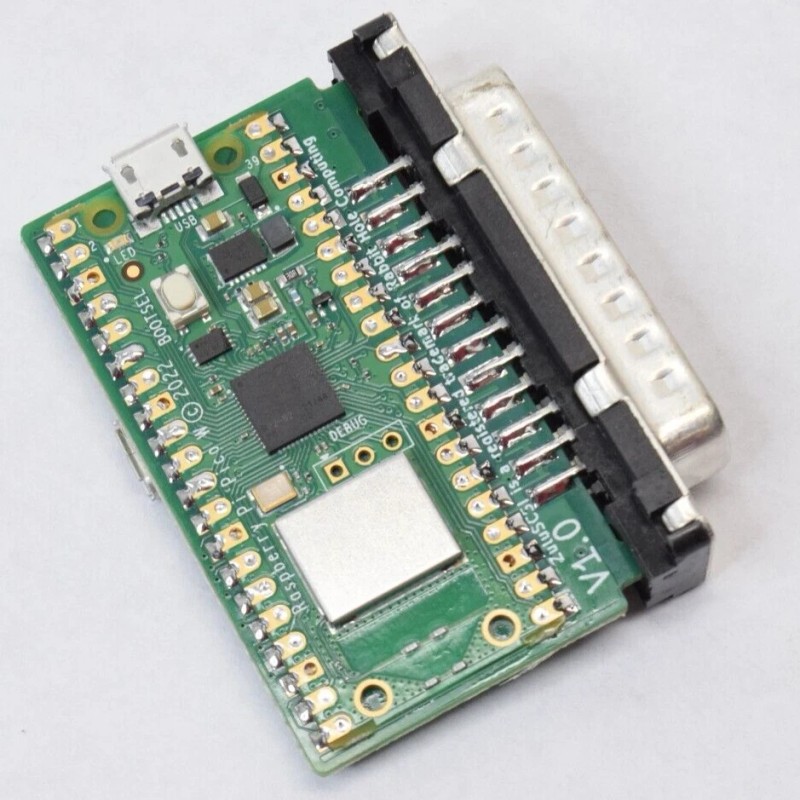 Rabbit Hole Computing ZuluSCSI Pico W Slim DB25 External SCSI